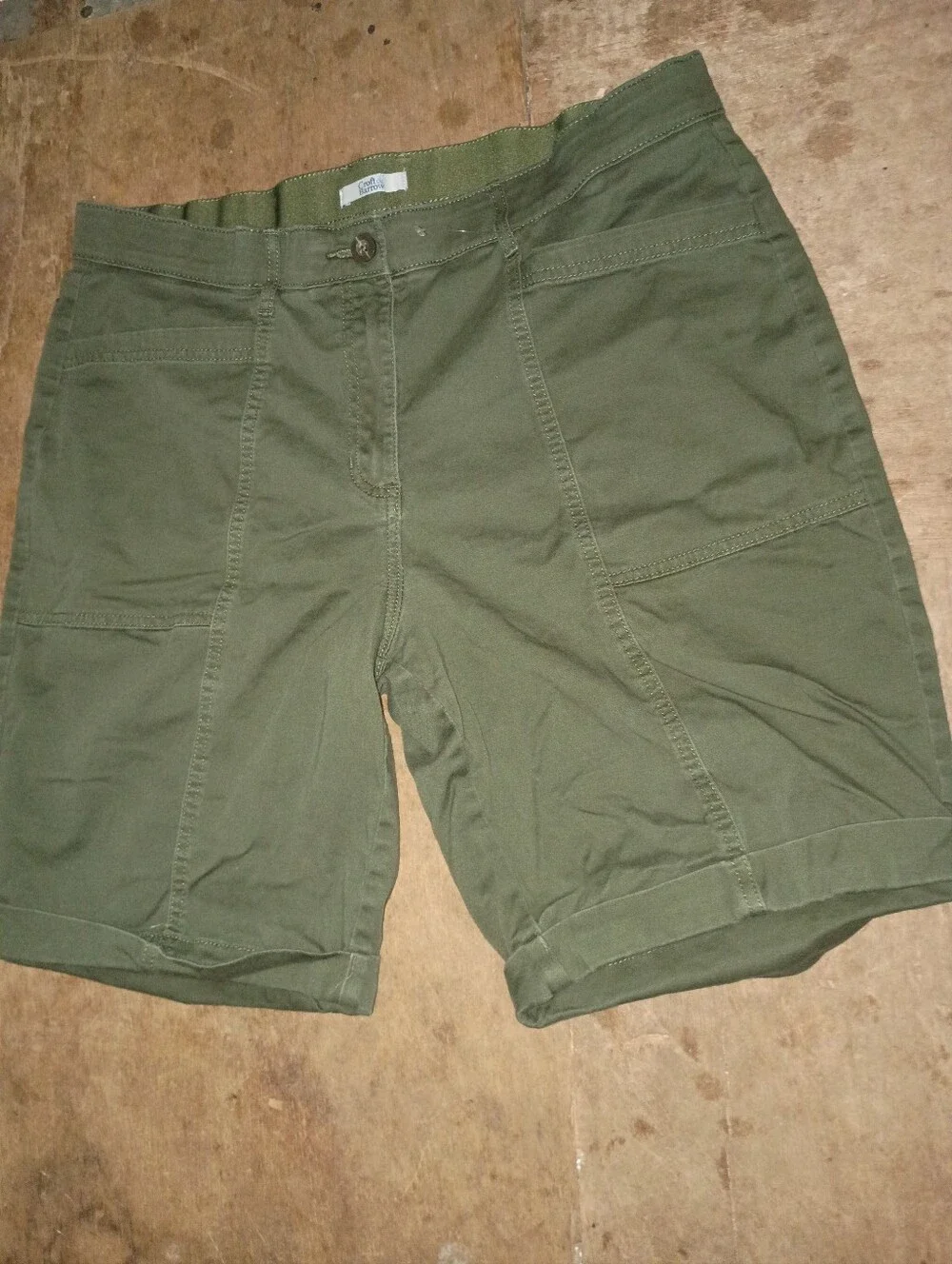 Croft And Barrow Utility Cargo Shorts Size 16